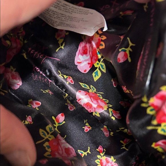 Betsey Johnson Pink Monkey Face Quilted Bag givie - Picture 5 of 14